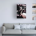 thumbnail image 2 of Trademark Fine Art Shot by Clint Disco Flamingo Canvas Wall Art, 2 of 4