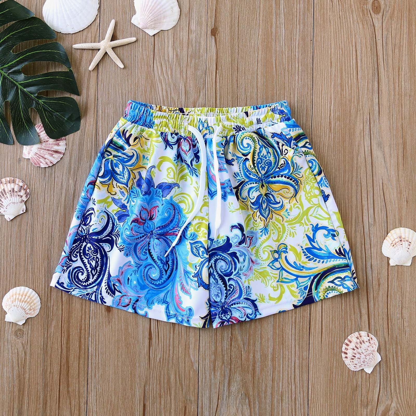 Maillot de Bain Bébé Garçons Ensemble Assorti Famille Maillot de