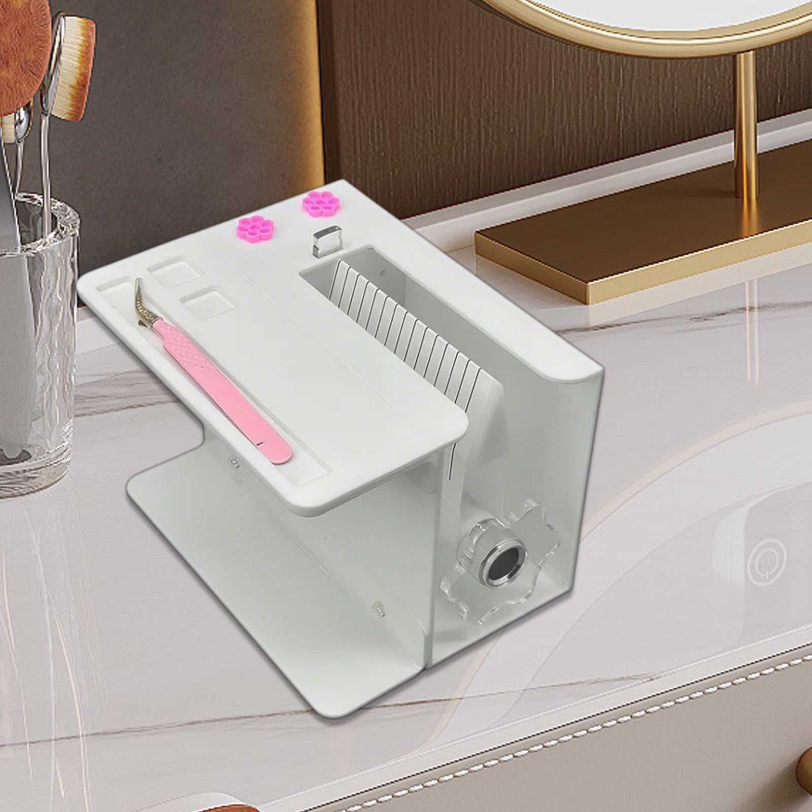 Eyelash Root Splitter Manual Eyelash Flowering Machine Lash Fan Maker Eyelash Extension Supplies Eyelash Fanning Machine