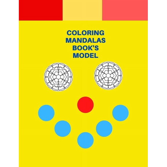 Coloring Mandalas Book's Model, (Paperback)