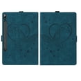 thumbnail image 2 of Case for Samsung Galaxy Tab S9 Ultra/S8 Ultra 14.6" 2023/2022, Multi-Angle Viewing Stand Cover with Card Slots, Heart Love Pattern PU Leather Flip Full Body Protective Tablet Case, Blue, 2 of 10