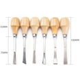 thumbnail image 4 of Craft Hand Tool Carving Chisels Wood Carving Chisels DIY Tool For Woodcut, 4 of 11