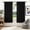 Black, variant on XUEYU Blackout Curtains, Full Light Blocking Curtains for Bedroom, Window Curtain for Living Room 52 x 84 inch Rod Pocket, Energy Efficient Curtains for Living Room Window(2 Panels,Black)
