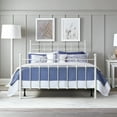thumbnail image 5 of Hillsdale Furniture Providence Metal Full Bed with Spindle and Casting Design, Soft White, 5 of 9