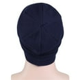 thumbnail image 6 of Bovemsi Slouch Hat Women Woman Winter Warm Knitting Hats Plain Beanie Cuff Toboggan Knit Cap Cotton Slouchy Beanie Hat, 6 of 8