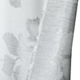thumbnail image 2 of Dainty Home Floral Park 3D Floral Textured Weaved Lurex Floral Designed Fabric Shower Curtain 70"W x 72"L in White, 2 of 6