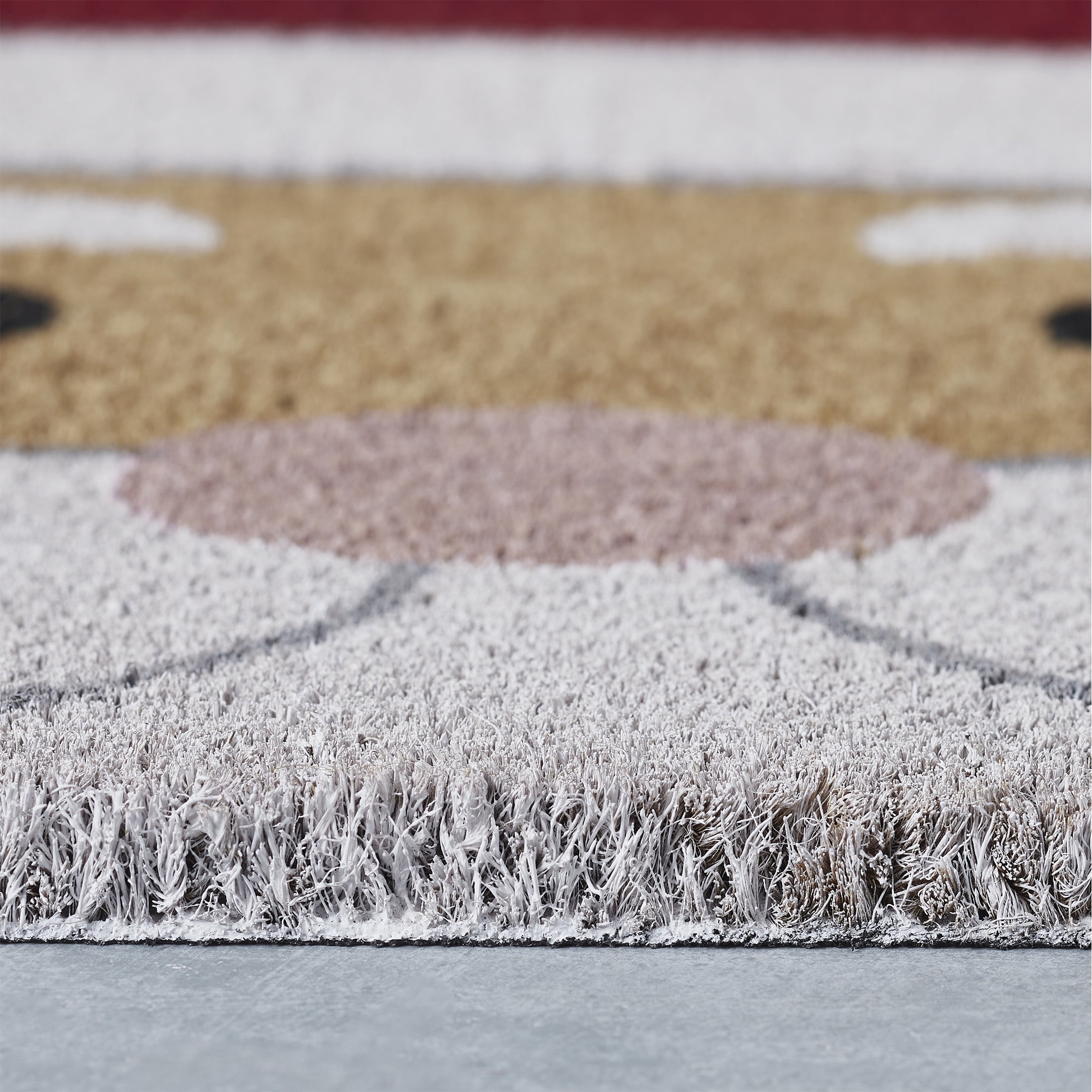 VCNY Home Multi Santa Christmas Outdoor Coir Doormat, 17" x 24