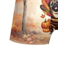 thumbnail image 5 of Happy Thanksgiving Pug Turkey Costume Pumpkins Autumn Leaves All Over Print Boxer Briefs Underwear for Men Dad Dog Lover Gifts - 13014, 5 of 6