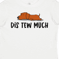 thumbnail image 4 of Inktastic Napping Dis Tew Much Daschund Weiner Dog Brown Boys or Girls Toddler T-Shirt, 4 of 5