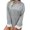 Grey, variant on Vedolay Women Long Sleeve Sweatshir Fashion Winter Stripe Hoodies Loose Fit Thin Pullover Tunic Tops Clothes for Women Black,L