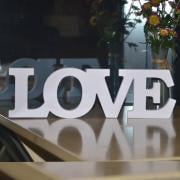 Love Shopper - Jeobest 1PC Wooden Letter - Wooden Wedding Decorations Letter - Hot Wedding Room Party Letter Decoration LOVE L O V E Sign White Wooden Decor MZ