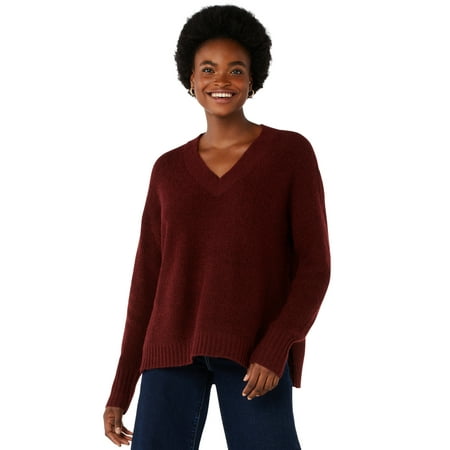 Free Assembly Women’s Slouchy V-Neck Sweater