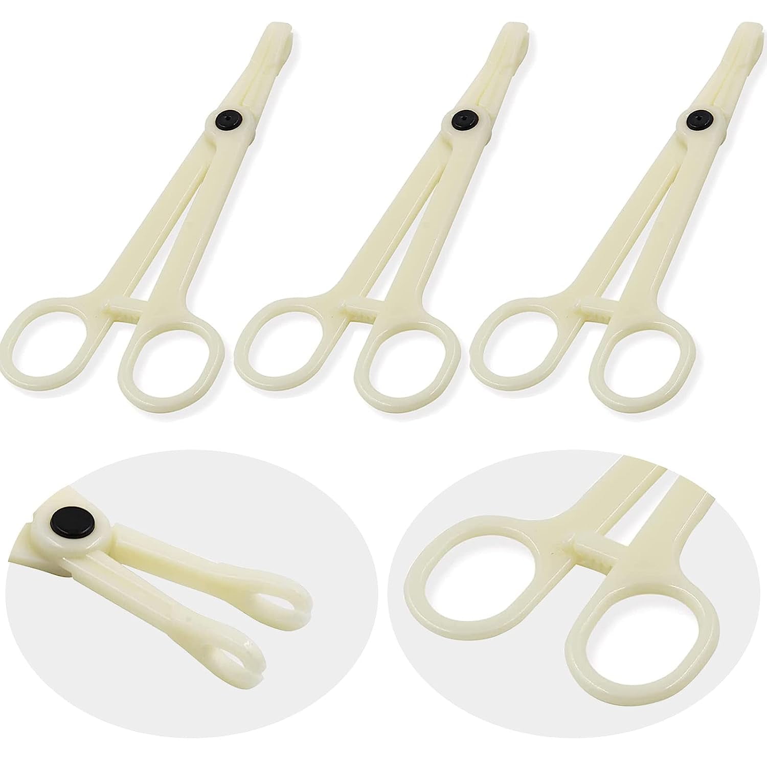 Disposable Piercing Clamps - EMALLA Sterile Piercing Clamps 8PCS Septum  Clamps Slotted Piercing Tools for Disposable Ear Piercing Kit Nose Piercing