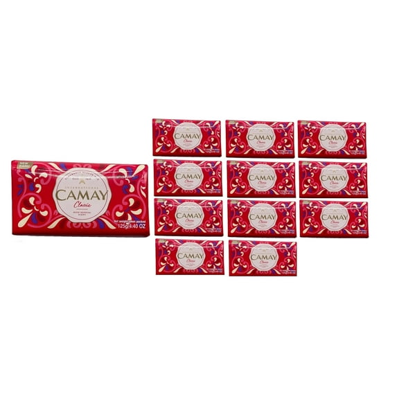 Pack of 12 Camay Classic Bar Soap 4.4oz Each