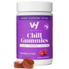 VitaHustle Chill Stress Relief Gummy Supplement, 300 mg Ashwagandha, L-Theanine, Passion Fruit Flavor, 50 CT