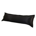 thumbnail image 1 of Funda de almohada de cuerpo largo Macarena 48x120cm Negro, 1 of 7