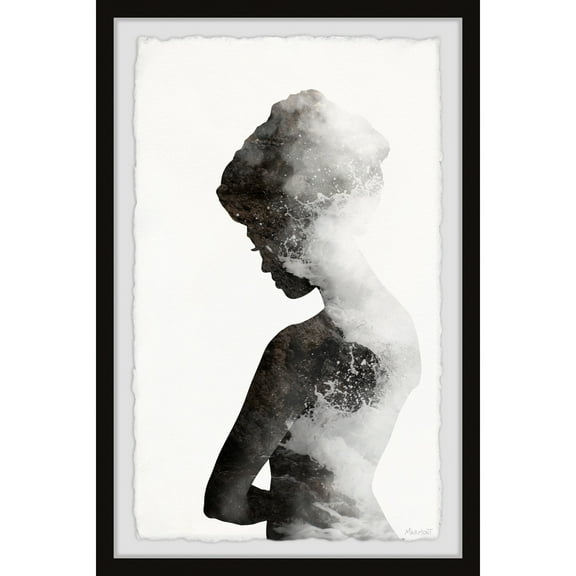 Marmont Hill The Silent Waves Framed Painting Print