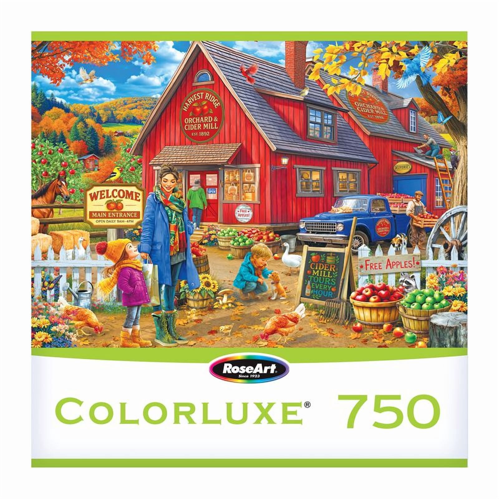 COLORLUXE 750PC HARVEST RIDGE CIDER MILL