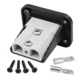 thumbnail image 3 of Riwesomey Conector Universal Anderson, conectores de alimentación de montaje empotrado, soporte de montaje con cubierta de Panel de terminales, accesorios Herramientas eléctricas Riwesomey TO010117-01B, 3 of 6
