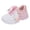Pink, variant on WNVMWI Toddler Girls Mesh Platform Sneakers Kids Lace Up Running Shoes Children Casual Non Slip Walking Sneaker Pink Sizs 12.5