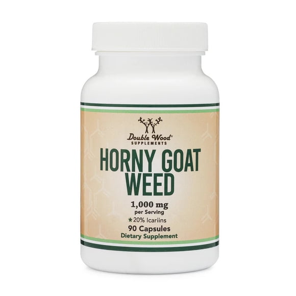 Double Wood | Horny Goat Weed 90 Cápsulas