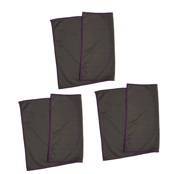 3Pcs High Performances Carbon Fiber Microfiber Cleaning Towel Polishing Cloth