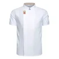 thumbnail image 1 of Chamarra Chef Hombres Y Mujeres, Camisa Cocinero Manga Corta, 1 of 7
