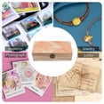 thumbnail image 5 of 7.9×2.3 In Wooden Boxes Durable Easy To Use Dustproof Prevent Slippery Delicate And Cabinet LightSalmon Geometric Lines_1, 5 of 8