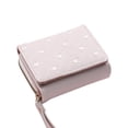 thumbnail image 1 of Cartera de moda Minnieouse para mujer con varias ranuras de cuero portátil color Beige, 1 of 6
