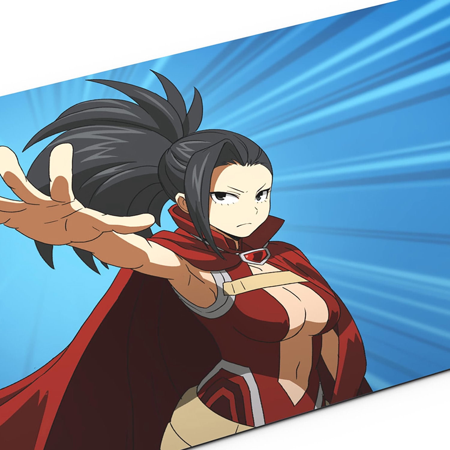 Universus My Hero Academia Girl Power Momo Yaoyorozu Playmat Neoprene 24 x 14 inch Tabletop Card Game Accessory UVS Games
