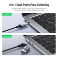 thumbnail image 4 of Tarjeta de captura de vídeo UGREEN 4K HDMI a USB-A/USB-C 1080P, 4 of 9