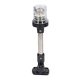 thumbnail image 4 of Luz de popa Ticfox plegable LED Blanca de 9 Pulgadas IP66 para Barco 12V 24VDC, 4 of 14