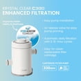 thumbnail image 6 of Intex: Metal Frame Pool & Filter Pump - 10' x 30" - Above Ground Swimming Set, 330 GPH, Puncture-Rust Resistant, Easy T-Joint Setup, 1185 Gal, 28201EP, 6 of 15