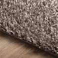 thumbnail image 6 of Addison Rugs Ojai 2' x 3' Solid Transitional Fabric Accent Rug in Silver Gray, 6 of 7