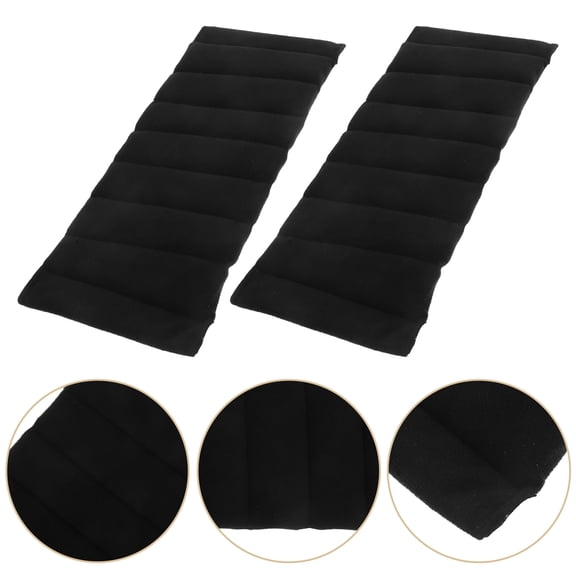 NICEXMAS 2-Pack Black Padded Camera Bag Dividers and Organizer Inserts for Backpack Storage and