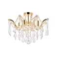 thumbnail image 7 of Maria Theresa 4 light Chrome Flush Mount Clear Royal Cut Crystal, 7 of 7