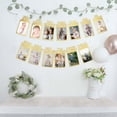 thumbnail image 4 of Efavormart 12 Month Milestone 1st Birthday Party Photo Backdrop Hanging Banner, Baby Photo Garland Banner - 5.5ft, 4 of 11