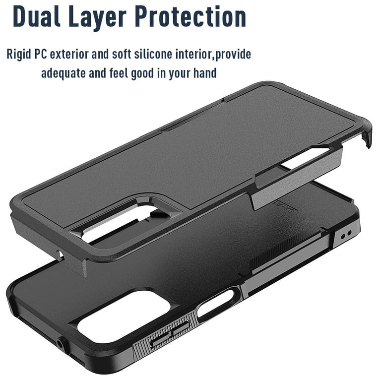 NIFFPD Samsung Galaxy A13 5G Case with Screen Protector (Anti Spy