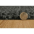 thumbnail image 4 of 3'x3' Soft and Durable Interlace Indoor - Outdoor Area Rugs Lightweight and Flexible for Easy Cleaning and Transport (Color: Black Ice), 4 of 7