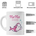 thumbnail image 3 of Nana Shark Mug - 11oz Coffee Mug Gift, Birthday Mother's Day Christmas For Mom Mother Grandma,Funny Birthday Gift Ideas for her, mom,wife, 3 of 6