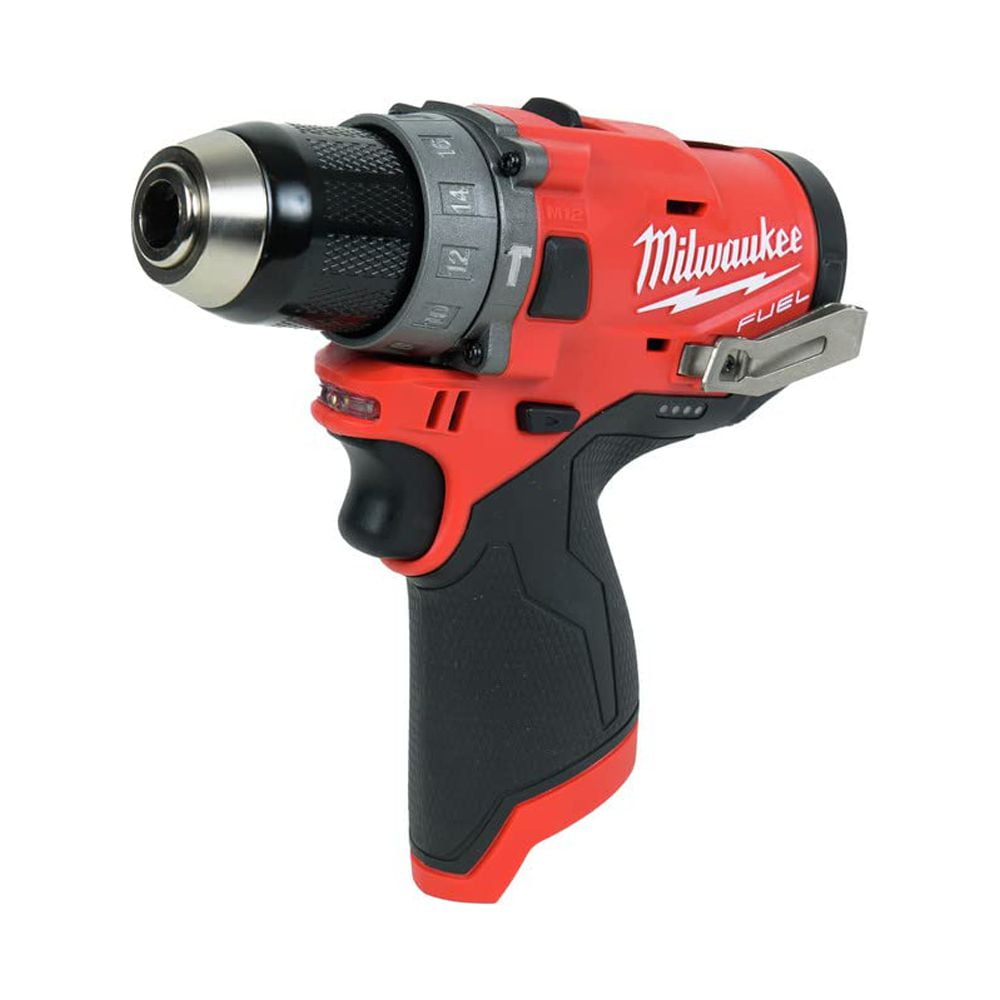 Milwaukee Electric Tools 2598-22 M12 Fuel 2 Pc Kit- 1/2" Hammer Drill & 1/4" Impact C55