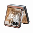thumbnail image 3 of For Motorola Razr 50 5G Case Compatible with MagSafe Denim Texture Leather + PC Shockproof Phone Cov, 3 of 5