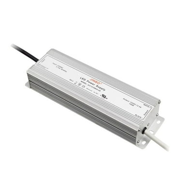 LED Power Supply 150-Watt 12 Volt DC IP67 JLV-12150KA-US UL Listed 3-Year Warranty