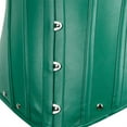 thumbnail image 4 of Grebrafan Medieval Corset Plus Size Women Leather Bustier Green 3XL, 4 of 5