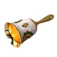 thumbnail image 1 of Retro Style Call Bell, Alloy Material Hand Bell With Rounded Handle, Clear Sound For Training Pets, Waking Families, Signaling Students, 1 of 8