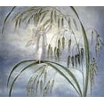 thumbnail image 2 of Murray, Amelia Jane 13x12 White Modern Wood Framed Museum Art Print Titled - A Fairy Waving Her Wand Standing Among Blades of Grass, 2 of 4