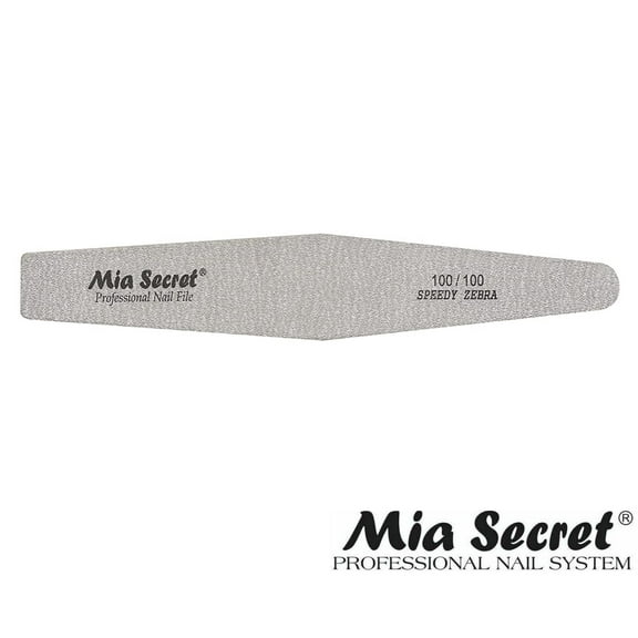 Mia Secret - NAIL FILE - SPEEDY ZEBRA DIAMOND #100 (Z03-D 100/100)