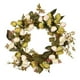 thumbnail image 1 of Corona artificial de rosas de 12 pulgadas para puerta de boda Verde, 1 of 9