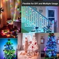 thumbnail image 5 of Syenll USB Fairy String Lights, 66FT 200 LED Twinkle String Lights with Remote Control for Bedroom Christmas Party Ceiling Decoration, 16 Colors, 5 of 8