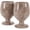 Oceanic, variant on Radicaln Marble Wine Glasses Set of 2 Handmade Black 5 inch Drinking Glasses For Dining Table Decor, Ideal Red and White Wine Glassware For Home Bar